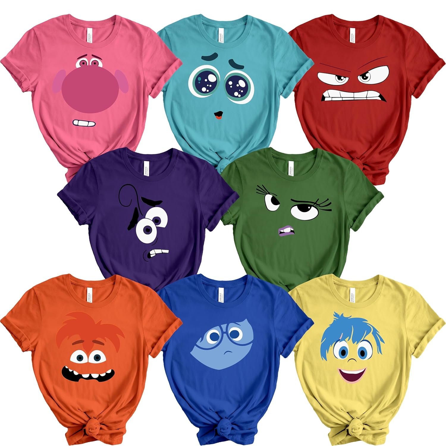 Custom Emotional Shirts, Funny Characters Costumes For Adults (Design Set-1) 1 customemotionalshirtsfunnycharacterscostumesforadultsdesignset 1